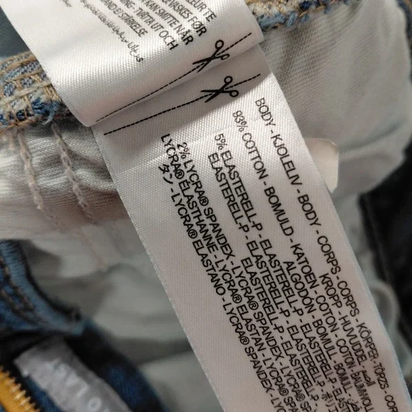 Ariat Rebar Perfect Rise Boot Jeans Womens Size 20WR Malibu Blue Riveter - Picture 16 of 16